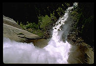 Nevada Falls (I think).   Yosemite National Park, California.