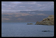 Pyramid Lake, NE of Reno, Nevada.