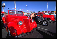 Red Hotrod.  Reno, Nevada.