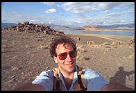 Pyramid Lake, NE of Reno, Nevada.  On the Paiute Indian Reservation.
