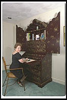 Gerianne at Chinese Desk
