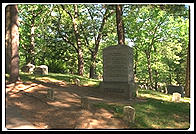 Thoreau's Grave at Author's Ridge in Concord, Massachusetts