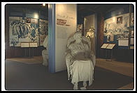 Exhibits just before entering the Wayside