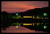 Not your average covered bridge photo.  New Hampshire.