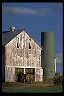 Amish farm.  Pennsylvania.