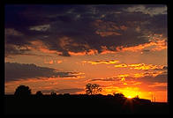 Sunset, Lancaster, Pennsylvania.