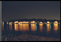 Boathouses along the Schuylkill (Sure-Kill) River.  Philadelphia, Pennsylvania.