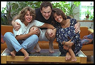 Chicca, Philip, Alessandra.  Manhattan 1995.