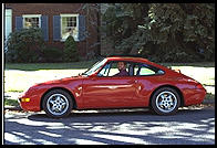 Bart Addis driving the Porsche 911. Bethlehem, Pennsylvania