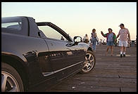 Acura NSX on the Pier.  Santa Barbara, California.