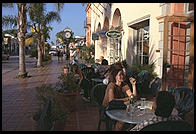 Downtown.  Santa Barbara, California.