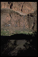 Helicopter taking us out of Grand Canyon