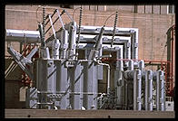 Power equipment at Hoover Dam, on Nevada/Arizona border