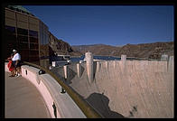 Hoover Dam.  Arizona/Nevada border.