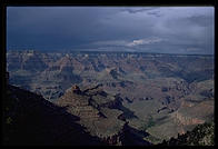 View from Bright Angel Lodge.  South Rim.  Grand Canyon National Park