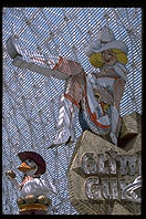 Downtown Las Vegas (Fremont Street) by day.