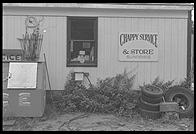 The one store on Chappaquiddick, Martha's Vineyard, Massachusetts.  It is a combination beer/ice shop and junkyard