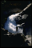 Waterfall. Kings Canyon National Park, California