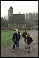 Glendalough, in the Wicklow Mountains south of Dublin, Ireland.