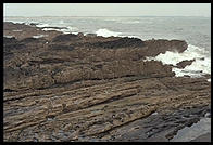 Irish Coast.  North of Dublin, Ireland.