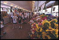 Flowers for sale in the Public Market, Seattle, Washington