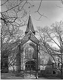 Chapel.  Wellesley College.  1981.  My first view camera photo.