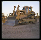 Bulldozer.  Caterpillar Arizona Proving Grounds