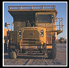 Mining Truck.  Caterpillar Arizona Proving Grounds
