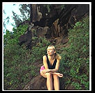 Rebecca.  Napali Coast.  Kauai.  Hawaii