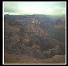 Waimea Canyon.  Kauai.  Hawaii