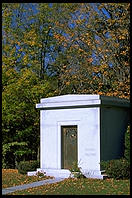 Cemetery in Barre, Vermont, a showcase for some of the finest granite carving in the United States