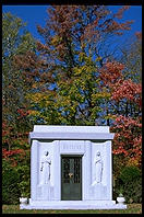 Cemetery in Barre, Vermont, a showcase for some of the finest granite carving in the United States