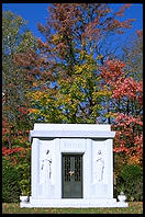Cemetery in Barre, Vermont, a showcase for some of the finest granite carving in the United States