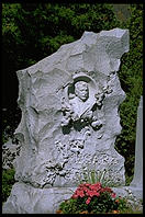 Cemetery in Barre, Vermont, a showcase for some of the finest granite carving in the United States