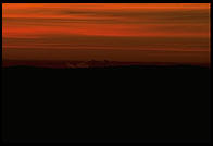 Sunrise at the so-called Hundred Mile View, Rt. 9 just west of Marlboro, Vermont.