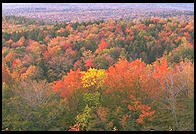 Sunrise at the so-called Hundred Mile View, Rt. 9 just west of Marlboro, Vermont.