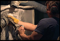 Rock of Ages factory.  Graniteville, Vermont.  This was the factory where the Vietnam Memorial was built and inscribed