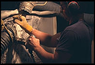 Rock of Ages factory.  Graniteville, Vermont.  This was the factory where the Vietnam Memorial was built and inscribed