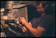 Rock of Ages factory.  Graniteville, Vermont.  This was the factory where the Vietnam Memorial was built and inscribed