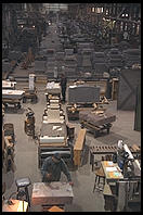 Rock of Ages factory.  Graniteville, Vermont.  This was the factory where the Vietnam Memorial was built and inscribed