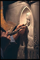 Rock of Ages factory.  Graniteville, Vermont.  This was the factory where the Vietnam Memorial was built and inscribed