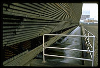 Cooling system at the Vermont Yankee nuclear power plant.  Vernon, Vermont.