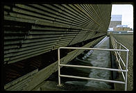 Cooling system at the Vermont Yankee nuclear power plant.  Vernon, Vermont.