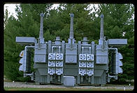 Transformer.  Vermont Yankee nuclear power plant.  Vernon, Vermont.