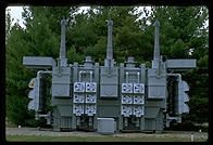Transformer.  Vermont Yankee nuclear power plant.  Vernon, Vermont.