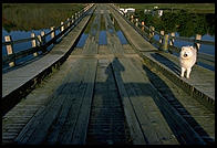 Floating Bridge.  Brookfield, Vermont