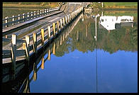 Floating Bridge.  Brookfield, Vermont