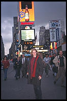 Eve in the New Disneyfield Times Square.  New York City