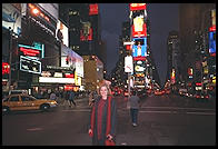 Eve in the New Disneyfield Times Square.  New York City