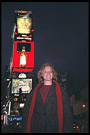 Eve in the New Disneyfield Times Square.  New York City